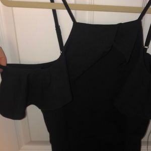 black fashionnova jumpsuit